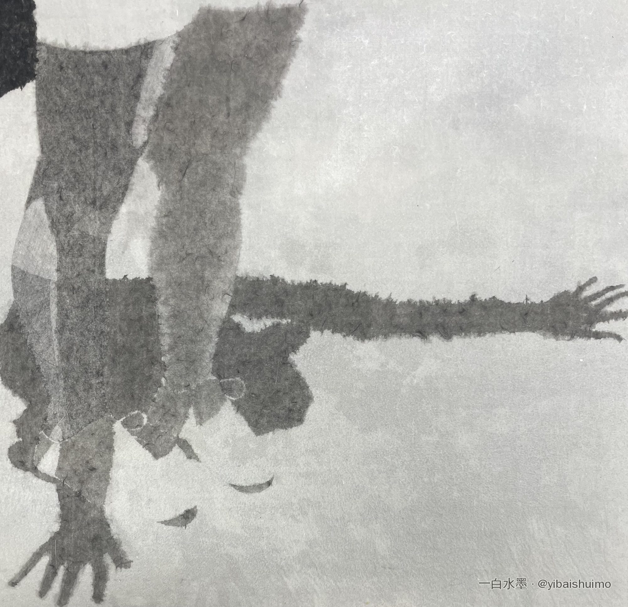 Ma femme, 2013, 2024 — Encre sur papier