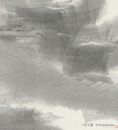 Some Waves II, 2021 — Encre sur papier